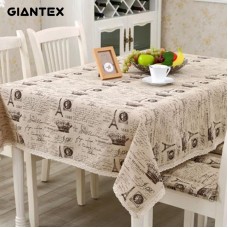 GIANTEX patrón corona decorativa de tela de algodón de lino mantel de encaje cubierta de tabla para la decoración de la cocina casera U1233 ali-61507807